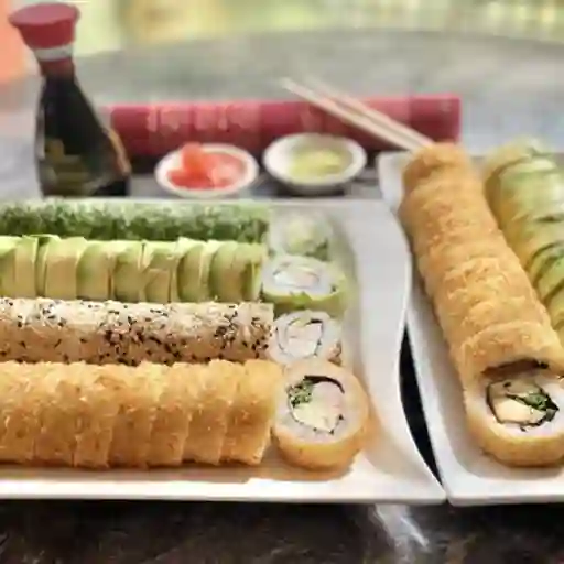 Promo 96 piezas sushi