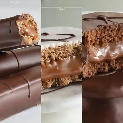 Combo Bogati Alfajor Chocolate Blanco + Bogati Alfajor N