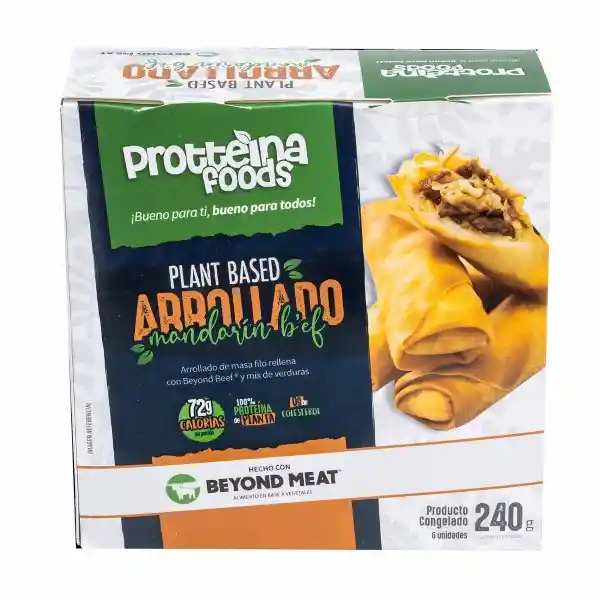 Protteina Foods Arrollado Beef Plant Based