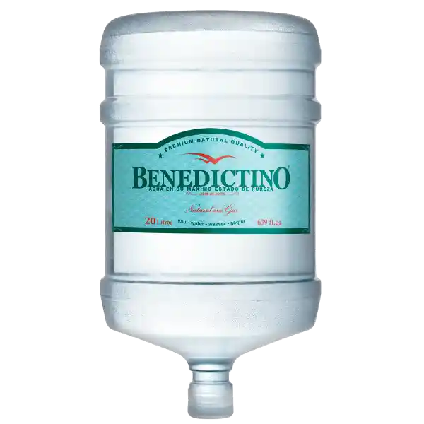 Benedictino Agua Sin Gas