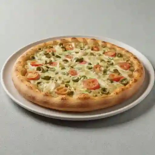 Pizza pollo al pesto