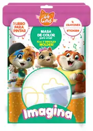 Imagina Masa de Color MinÍ Licencias 44 Gatos