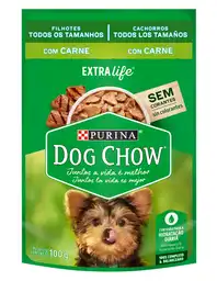 Dog Chow Sobre Cachorro Raza Pequeña Carne 100 G