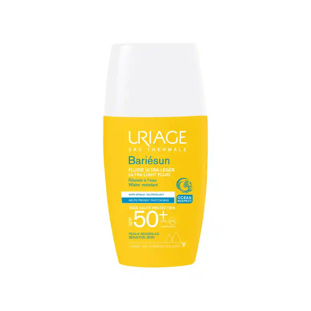 Bloqueador Bariesun Spf50+ Fluido Ultra Ligero 30Ml Uriage