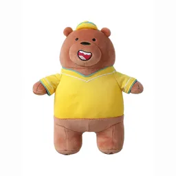Miniso Peluche de Grizzly Con Ropa we Bare Bears Collection 4.0