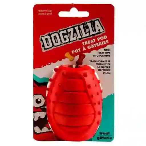 Dogzilla Juguete Para Mascota Treat Pod Medium Large