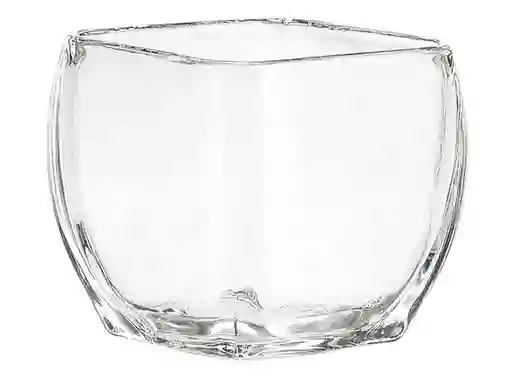 Libbey Florero Cuadrado Mediano
