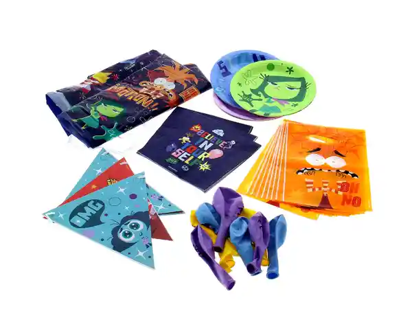 Bolsa Cumpleaños 10 Invitados Inside Out 2