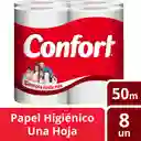 Confort Papel Higiénico Hoja Simple