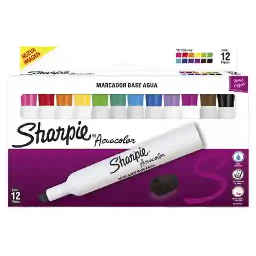 Sharpie Marcador Acuacolor Asst cb