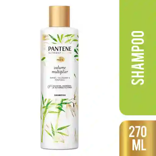 Pantene Shampoo Volume Multiplier Bambú Colágeno y Pantenol