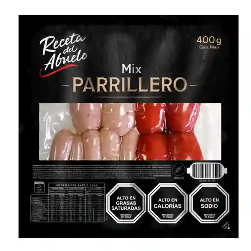 Receta Del Abuelo Mix Parrillero Rda