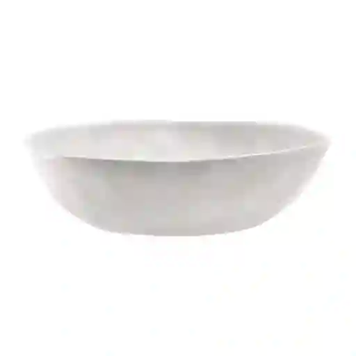 Plato de Sopa Melamina Diámetro Blanco 19 x 5