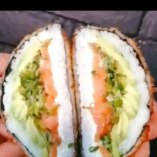 Hamburguesa Sushi Salmon