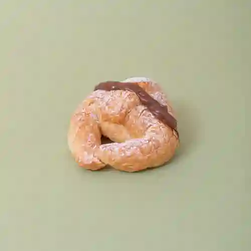 Medialuna con Nutella Coctel