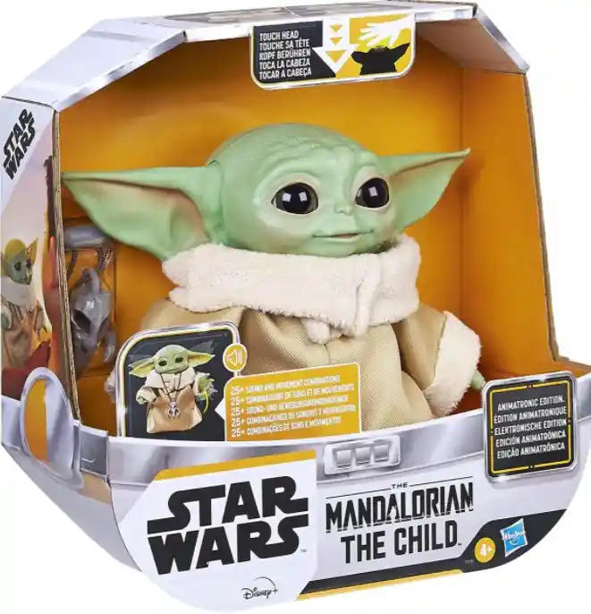 Hasbro Juguete Baby Yoda Con Sonido The Mandalorian