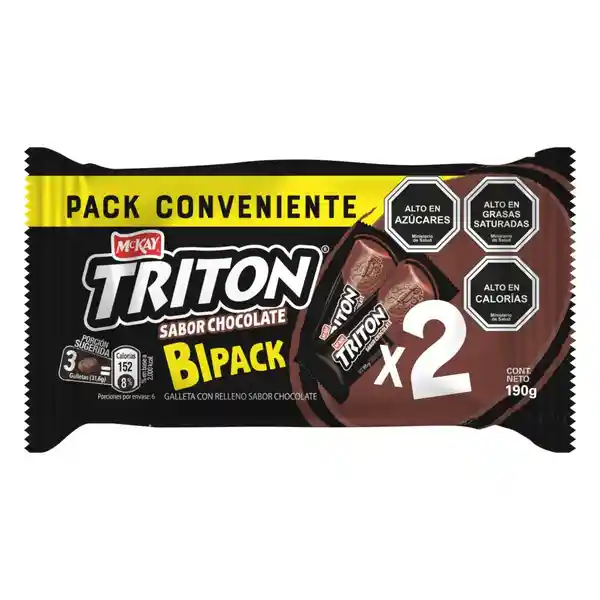 Triton Pack Galleta Chocolate