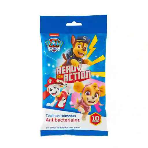 Paw Patrol Toalla Húmeda Anti Bacteriales