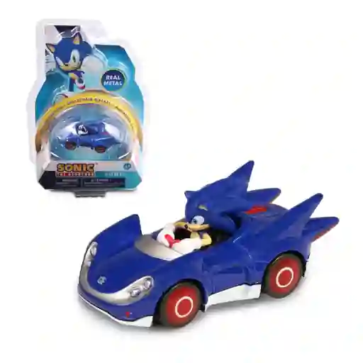 Sonic Auto Metálico Sonic 8 cm