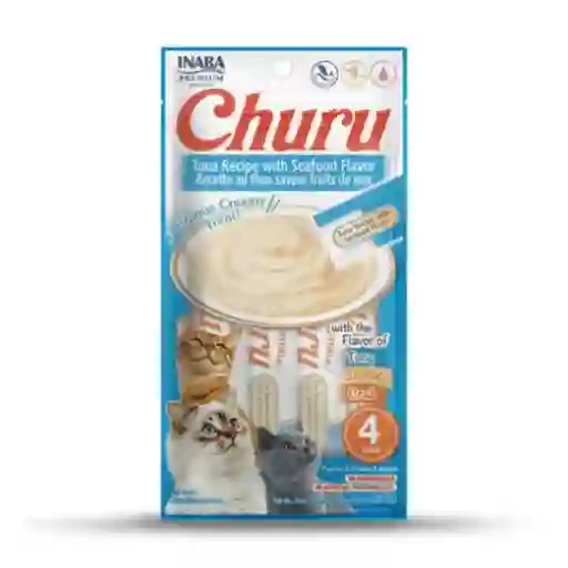 Churu Alimento Para Gato Atún Con Marisco