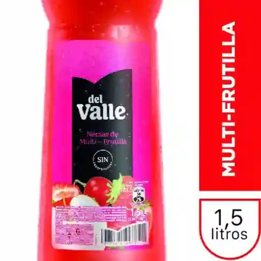 2 x Nectar Del Valle 1.5 L Muli Frutilla