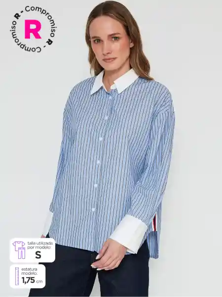 Marquis Blusa Siri C Celeste M S25