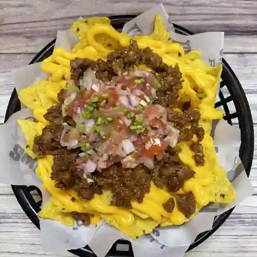 Nachos con Carne Molida