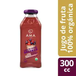 Ama Jugo de Fruta Orgánico Manzana y Ciruela