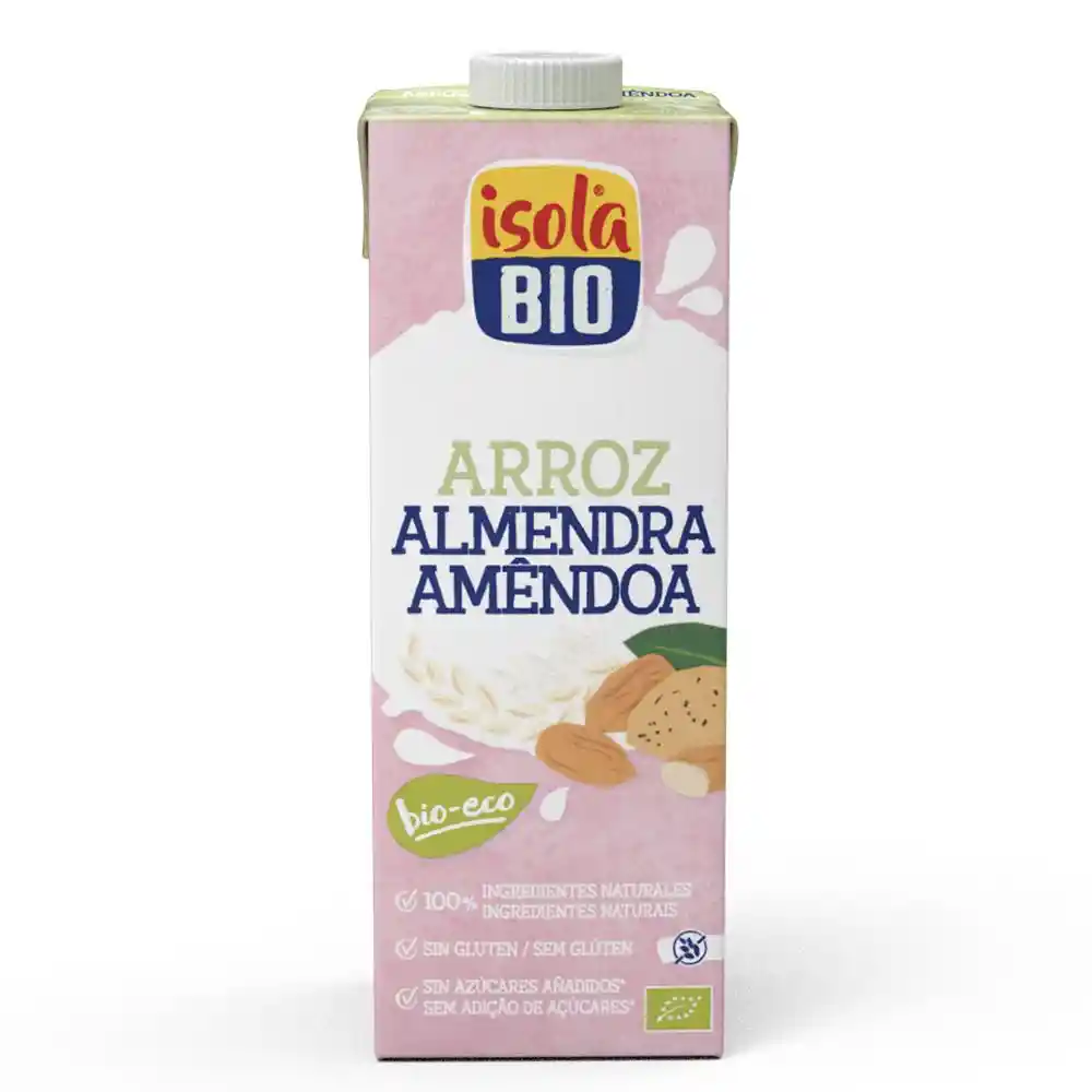 Isola Bio Bebida De Arroz Y Almendra Caja