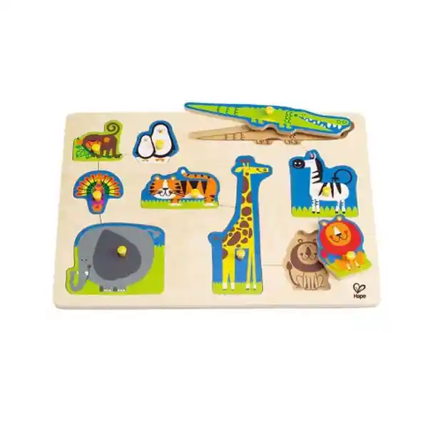Hape Juego Encaje Animales Selva E1403