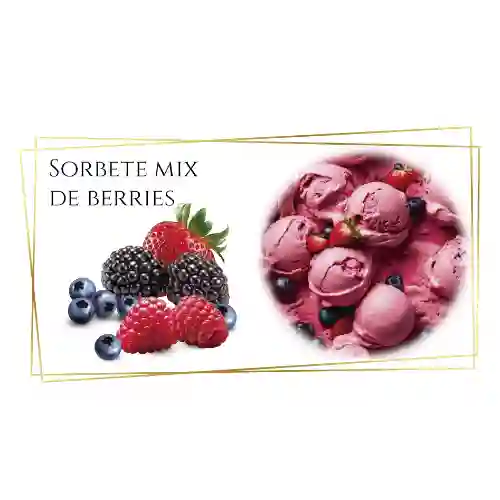 Sorbete Mix de Berries - 250 ml