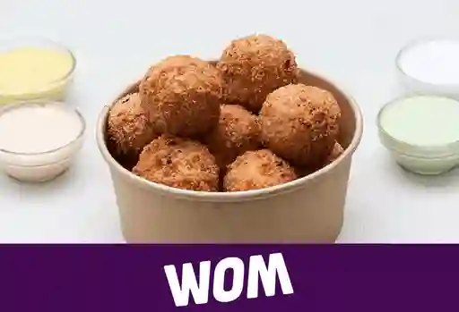 12 Bolitas de Falafel + 3 Salsas a Elecc