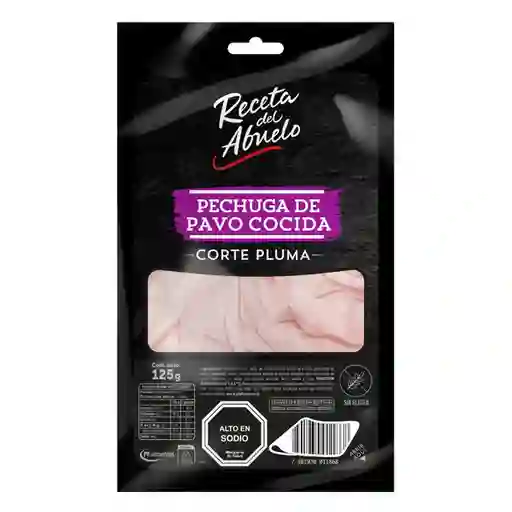 Receta del Abuelo Pechuga de Pavo Cocida Corte Pluma