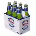 Peroni Cerveza en Botella Nastro Azzurro 6 Pack
