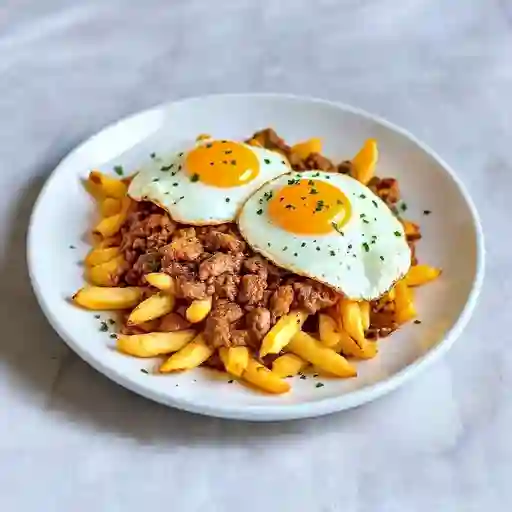 chorrillana tres carnes (4) personas