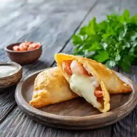 Empanada Camaron y Queso