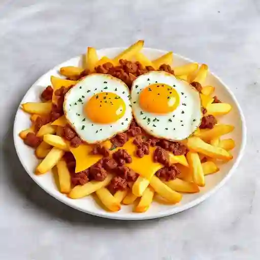 Papas Fritas Baston Con Chorizo-Gigante
