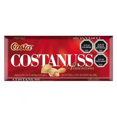 Costa Chocolate Costanuss con Almendras Enteras