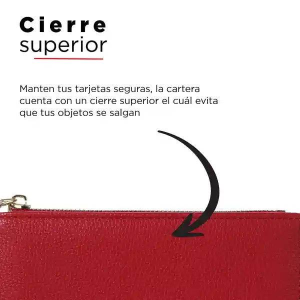 Miniso Billetera de Mujer Rectangular Luxury Plegable Larga