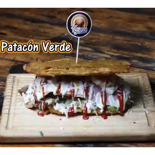 Patacón de Carne Mechada