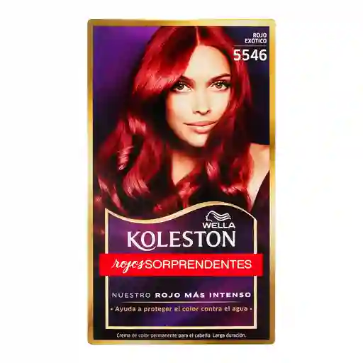 Koleston Crema de Color Permanente Rojo Exótico 5546