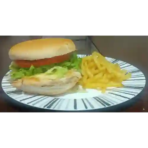 Hamburguesa de Pollo Tradicional