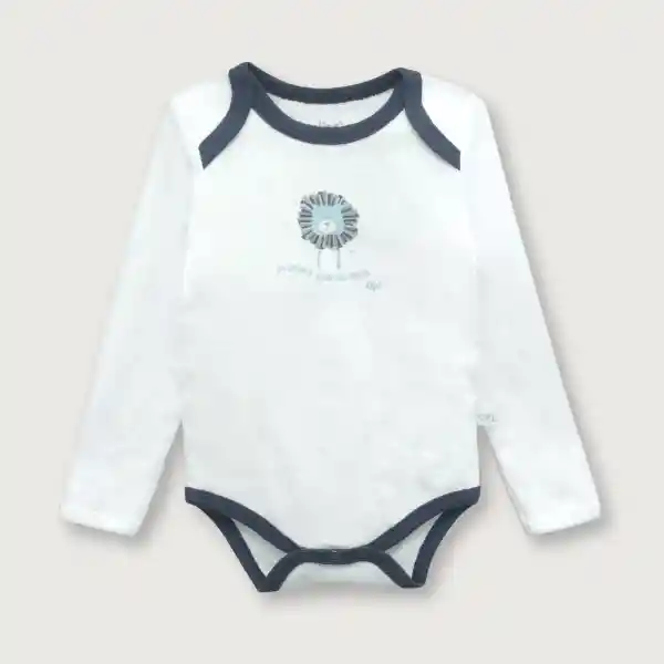 Pack Bodies Senciales de Bebé Niño Navy Talla 6M Opaline