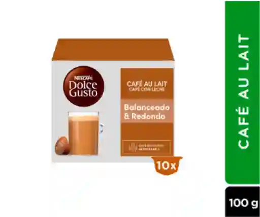 Capsula Dolce Gusto Cafe Au Lait 10un