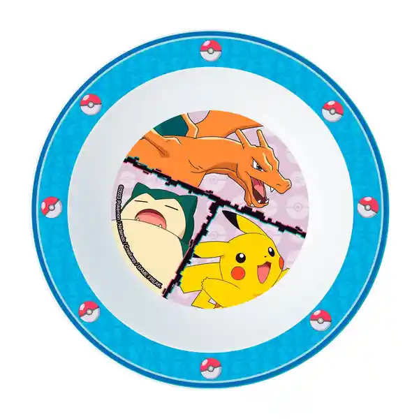 Bowl Infantil Apto Para Microondas Pokémon