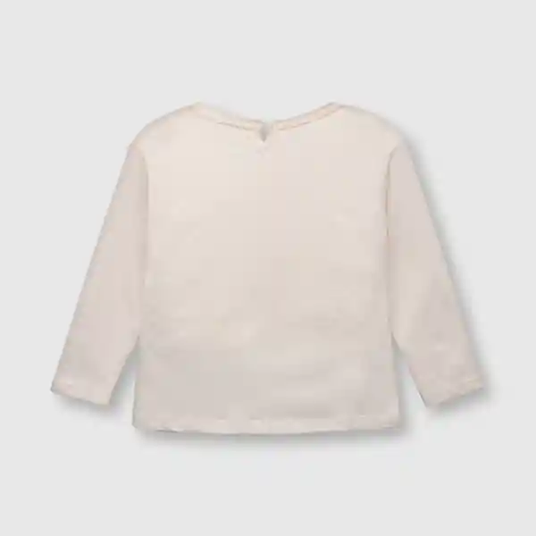 Polera de Bebé Niña Corazon Soft Pink Talla 36M Colloky