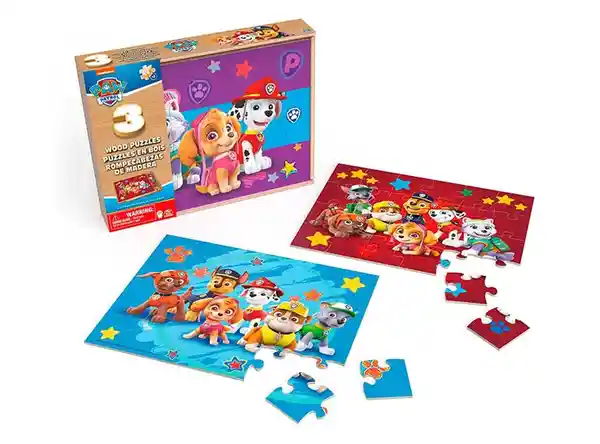 Paw Patrol Rompecabezas 3WD