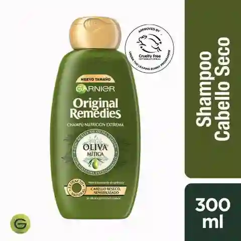 Original Remedies Shampoo para Cabello Seco con Oliva Mítica