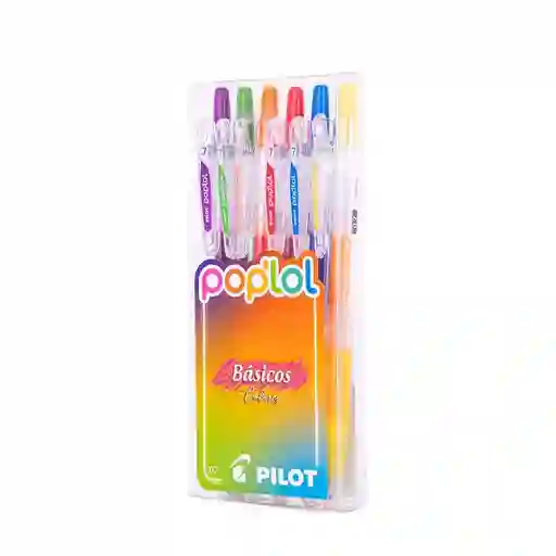 Pilot Set de Lápices Gel Poplol Básicos 0.7
