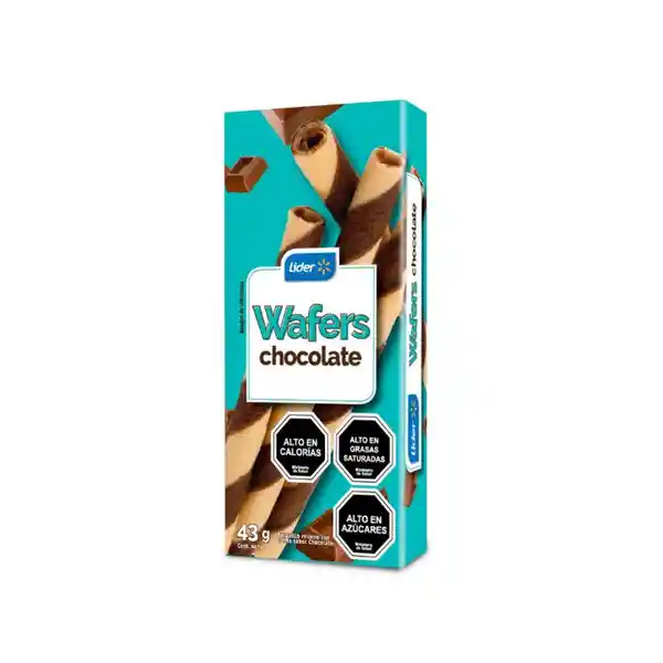 Wafers Con Rellenos Sabor Chocolate